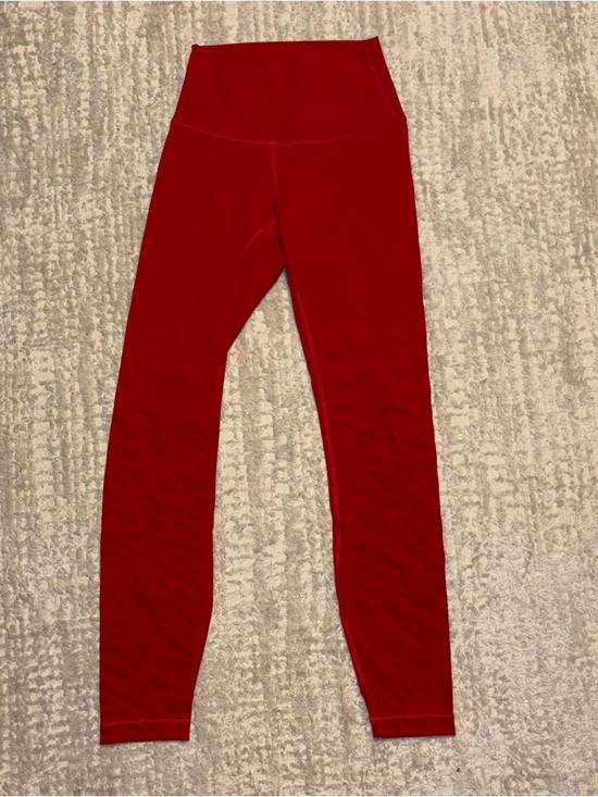 lululemon athletica Pants - LuluLemon Red Striped Pants